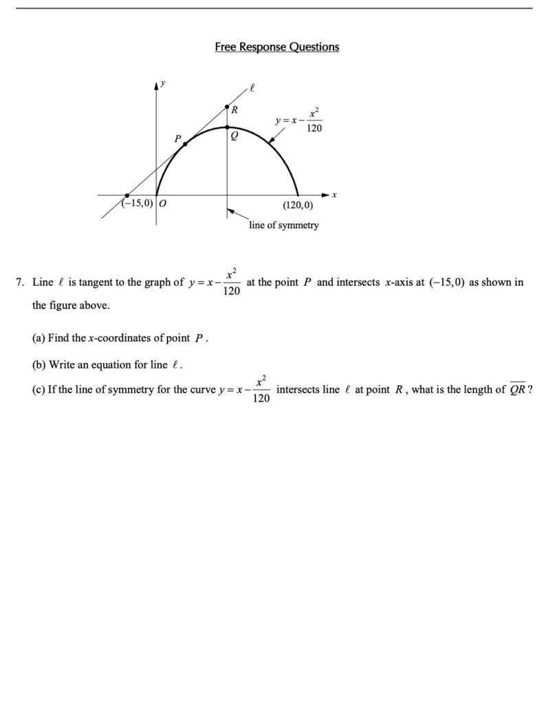 Tangent lines and Normal lines